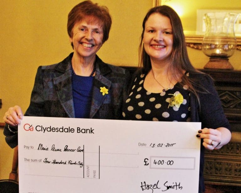 WHITHORN LADY TURNS BIRTHDAY CELEBRATION IN TO FUND RAISING SUCCESS