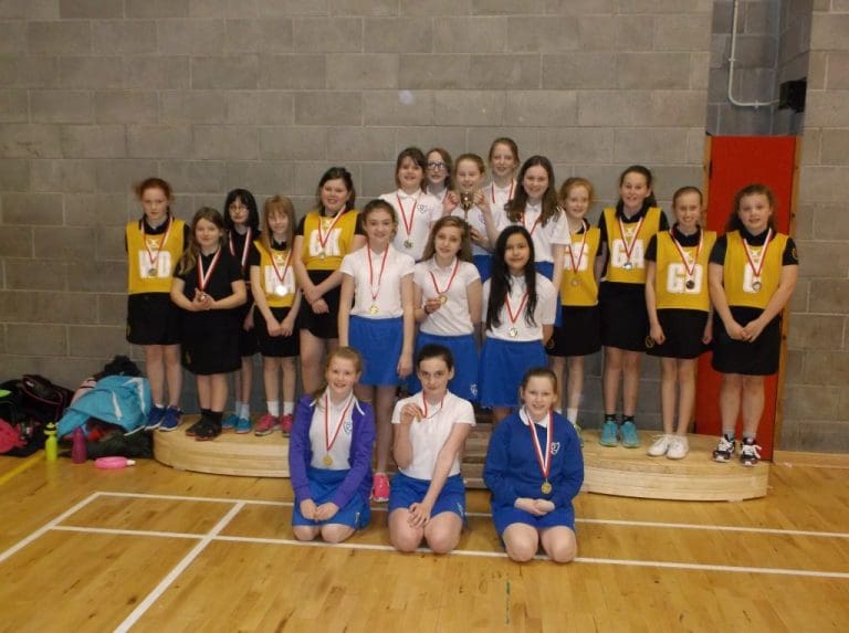 WIGTOWNSHIRES PRIMARY SCHOOLS INDOOR NETBALL LEAGUE GOES TO REPHAD