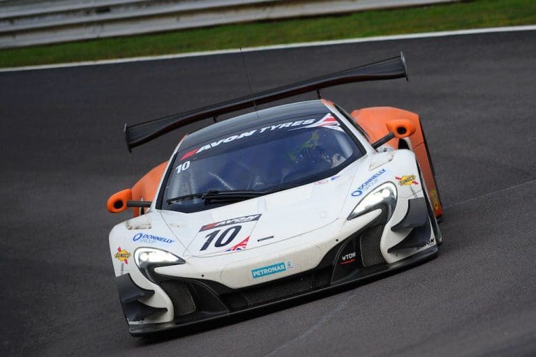THORNHILLS ROSS WYLIE READY TO “ROCK” IN LATEST McLAREN GT OUTING
