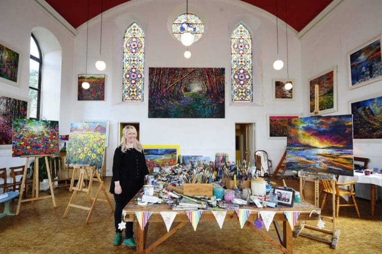 FROM DUMFRIES AND GALLOWAYS CASTLES TO CHURCHES-ENJOY 94 WONDERFUL SPRING FLING STUDIOS