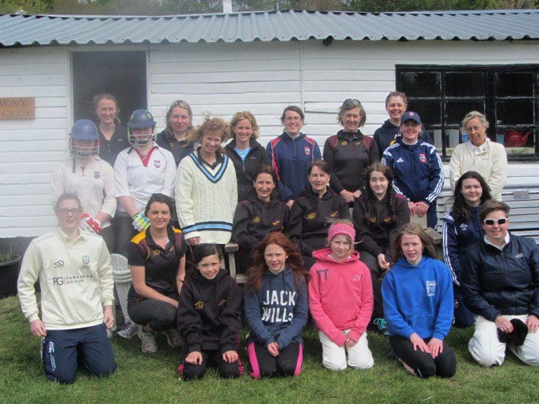 GREAT DAY OF WOMENS CRICKET DURING BANK HOLIDAY AT GALLOWAY CRICKET CLUB
