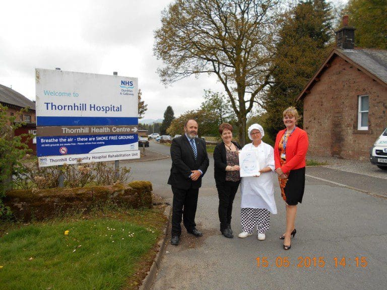 THORNHILL HOSPITAL RECEIVES AN EAT SAFE AWARD