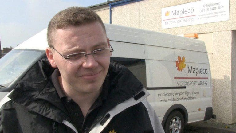 RUTHWELL ELECTRONICS EXPERT PLUGS INTO COMPETITIVE RALLYING