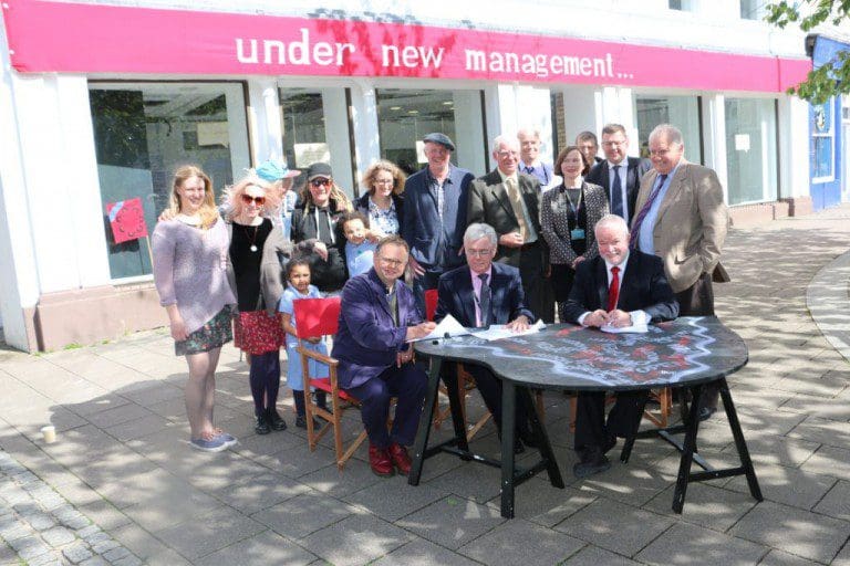 DUMFRIES AND GALLOWAY COUNCIL LEASES TOWN CENTRE BUILDING TO ARTISTS COLLECTIVE