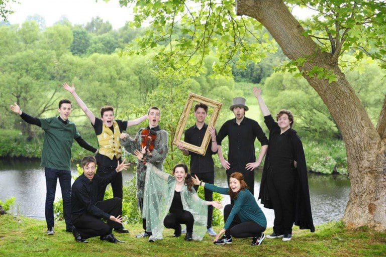 Young Actors Visit Dumfries And Galloway Birth Place Of ‘Peter Pan’