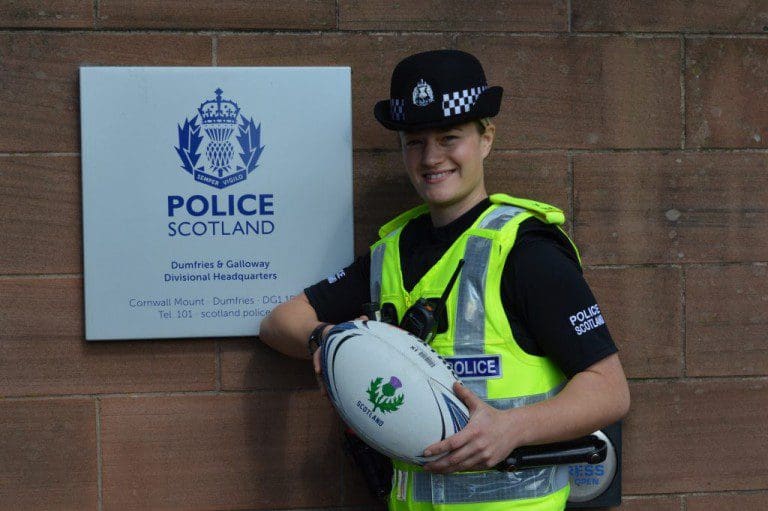 Dumfries & Galloway Police Officer Called Up To Play Rugby 7’s For Scotland