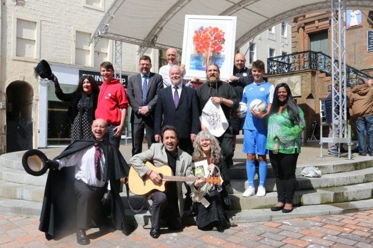 SUMMER TIME EVENTS FOR DUMFRIES TOWN CENTRE SET TO BE INSPIRING