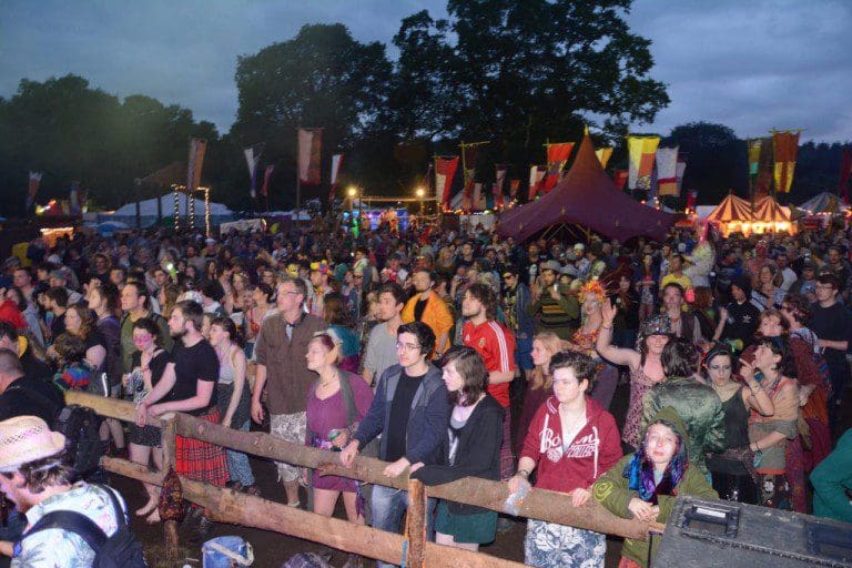 Eden Festival Revelers Start To Arrive In The Dumfries & Galloway Sunshine