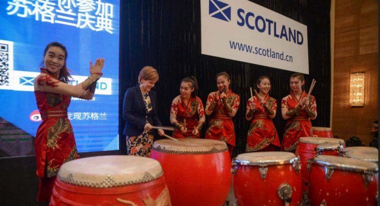 SCOTTISH FOOD EXPORTS TO CHINA REACH £85 MILLION