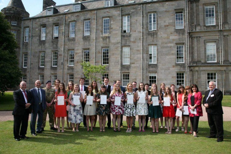 A ROYAL DATE FOR DUMFRIES AND GALLOWAY YOUNG PEOPLE WITH A GOLDEN TOUCH