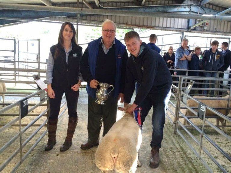 NETHER DARGAVEL,BELTEX LAMB TAKES LOWER NITHSDALE YFC PRIME LAMBS CHAMPION TITLE