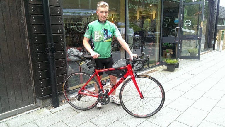 DGWGO Friday Focus/newton Stewart Teenager Cycles Lands End To John O’ Groats