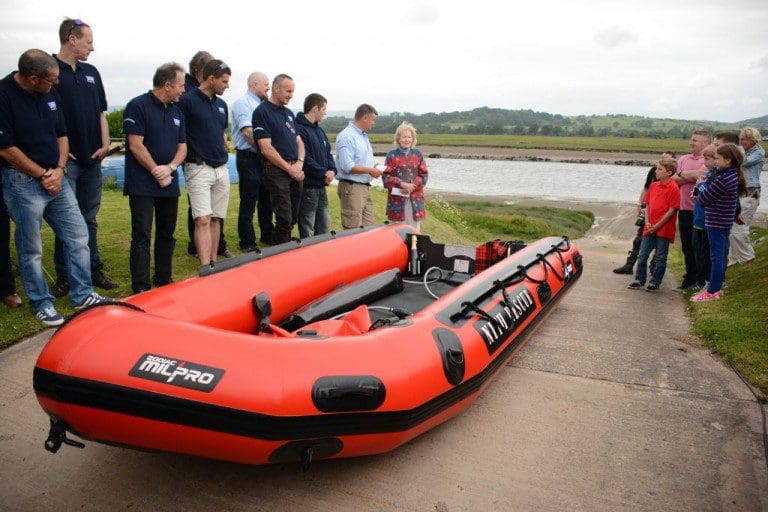 NITH INSHORE RESCUE HOLD NAMING CEREMONY OF NEW BOAT ‘CAULY’
