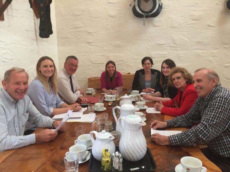 NFUS MEETS WITH MINISTER ON DUMFRIES AND GALLOWAY FARM TO FOCUS ON LAND REFORM