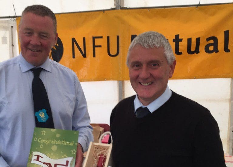 LONG SERVICE MEDAL FOR WIGTOWN NFU SECRETARY