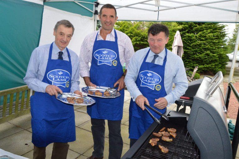 SCOTTISH FARMERS PERSUADE SHOPPERS TO BUY TASTY SCOTCH LAMB