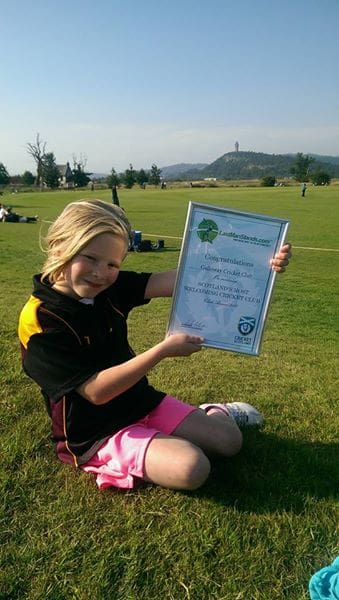 GALLOWAY CRICKET CLUB WINS ‘MOST WELCOMING CLUB’ AWARD