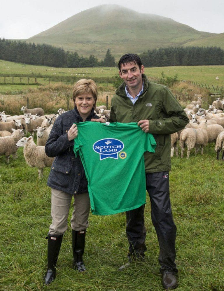 First Minister Backs Scotch Lamb Campaign