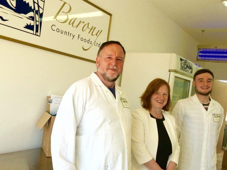 SOUTH OF SCOTLAND MSP PRAISES BARONY COUNTRY FOODS