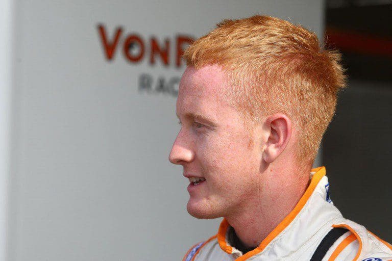 DUMFRIES AND GALLOWAY RACE STAR ‘WYLIE’ SENT SPINNING TWICE AT BRANDS HATCH