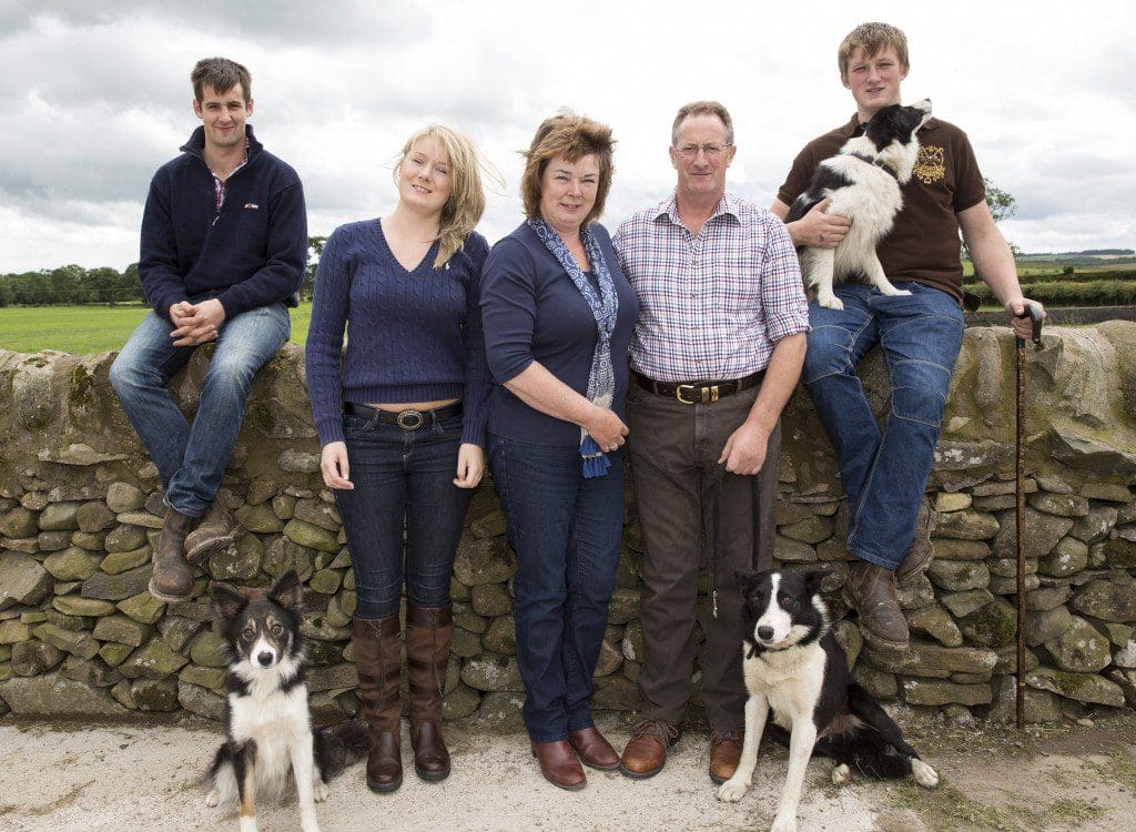 The Mair Family from Meikleholm Farm