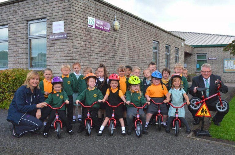 12 New Balance Bikes For Elmvale Primary School