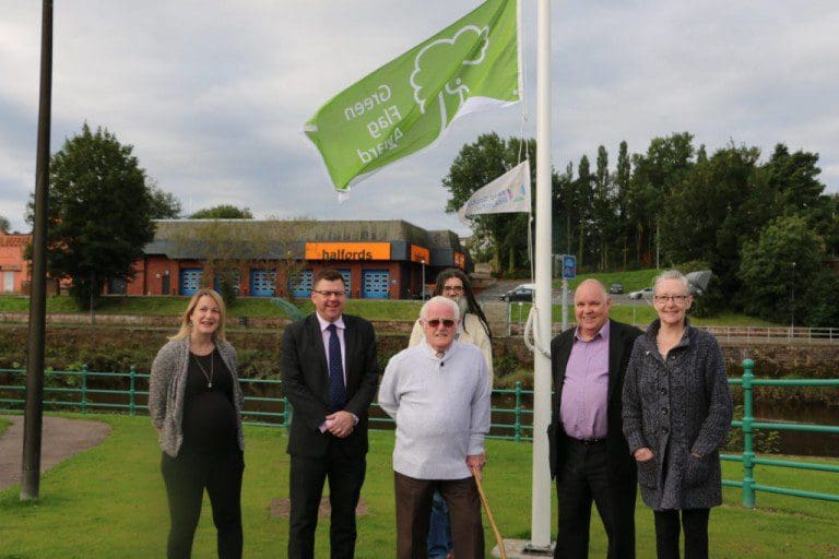 DUMFRIES’ DOCK PARK GETS GREEN FLAG AWARD FOR SECOND TIME