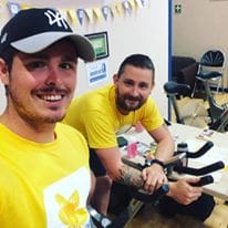 DALBEATTIE DUO GET INTO A SPIN FOR MARIE CURIE