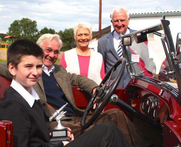 JACK LIFTS KIRKCUDBRIGHT’s YOUNG MECHANIC OF THE YEAR  AWARD