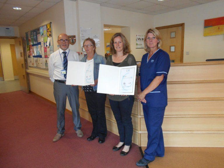 Eat Safe Award’s For Moffat and Thomas Hope Hospitals