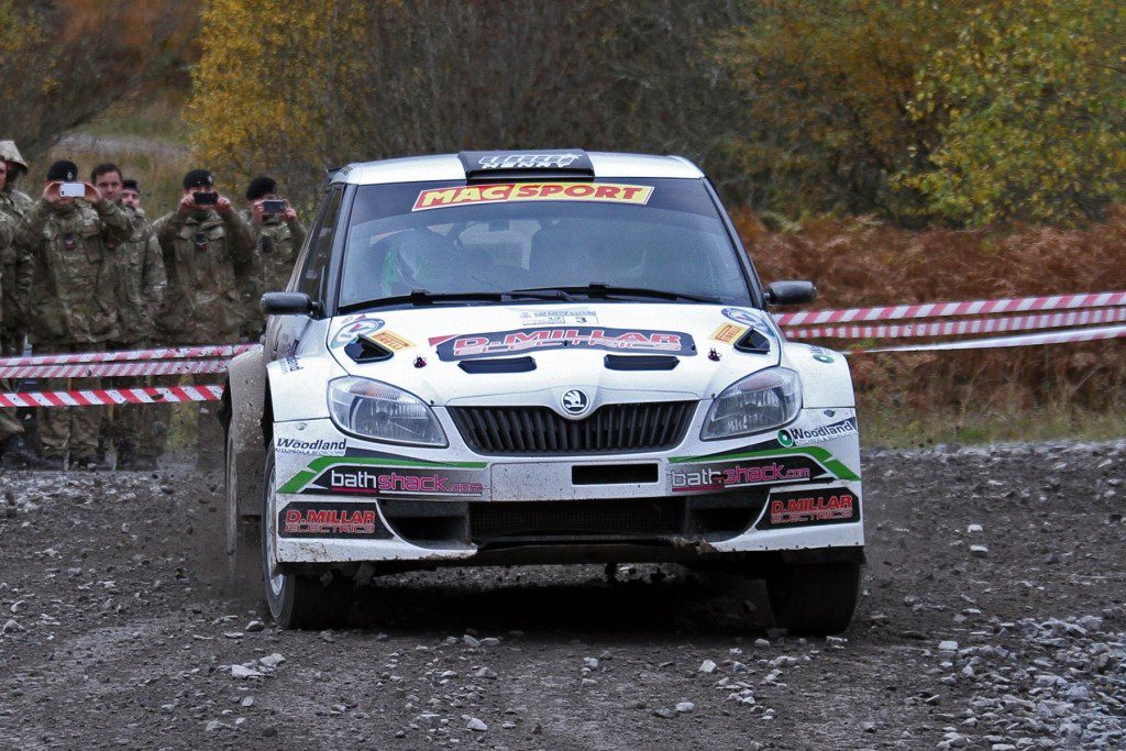 Desi Henry and John Rowan complete the Rally in 3rd Position