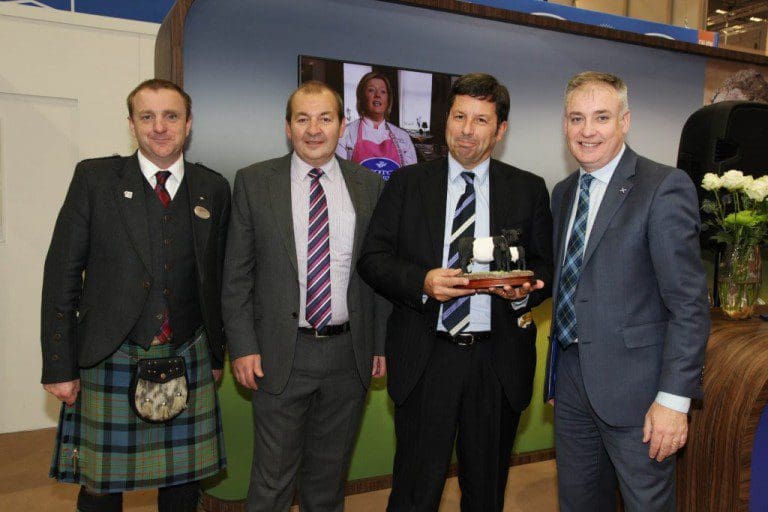 Italian Importer Rewarded for Commitment to Scotch Beef