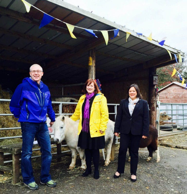 McAlpine Praises Clark’s Little Ark, Sanquhar