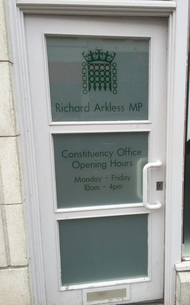 LOCAL MP OPERATING OPEN DOOR POLICY