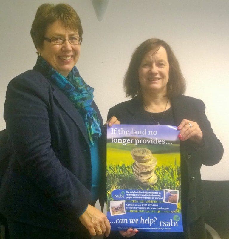 MSP Highlights Winter “Help for Heating Fund” from Land-Based Occupations Charity RSABI