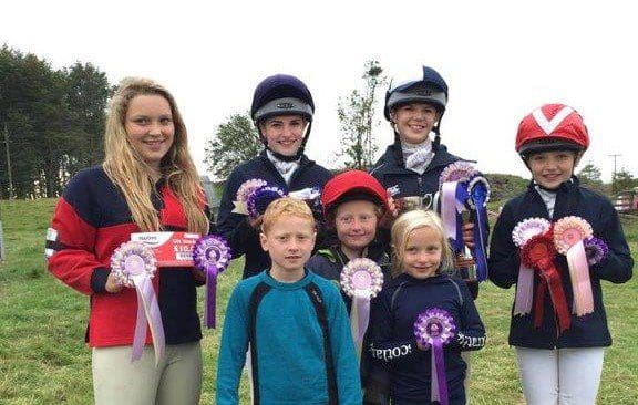 STEWARTRY PONY CLUB SUCCESS AT SCOTTISH NATIONAL TETRATHLON IN PERTHSHIRE