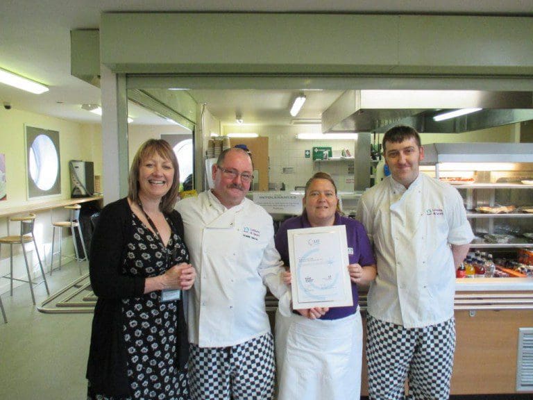 Stranraer’s Ryan Centre Café Receives Eat Safe Award