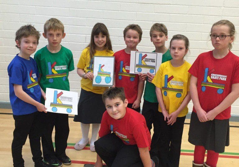 KIRKCUDBRIGHT SKATE PARK SITE GETS APPROVAL AS NEW LOGO IS UNVEILED