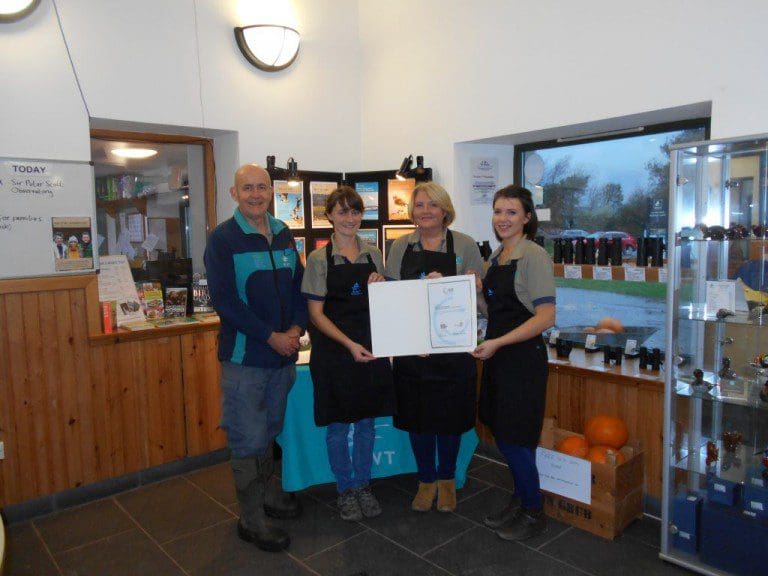 EAT SAFE AWARD FOR WWT CAERLAVEROCK WETLAND CENTRE