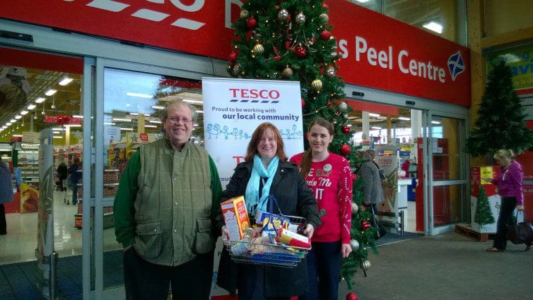 LOCAL MSP PRAISES DUMFRIES AND GALLOWAY TESCO FOOD BANK INITIATIVE