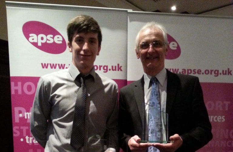 DUMFRIES AND GALLOWAY COUNCIL JOINER IS APPRENTICE OF THE YEAR RUNNER-UP