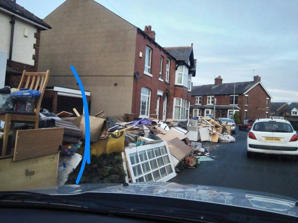 Carlise after the floods.