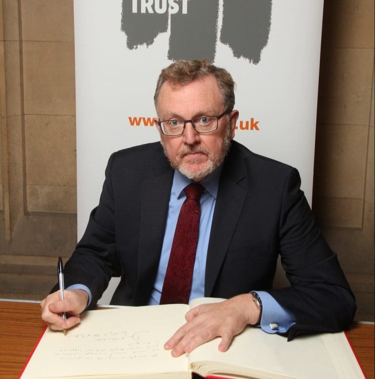 David Mundell Signs Holocaust  Book of Commitment