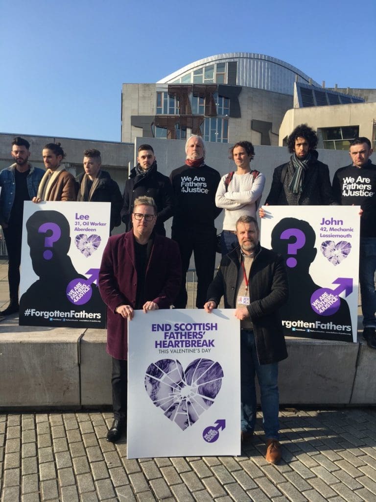 Finlay Carson MSP Stands With Fathers this Valentine’s Day