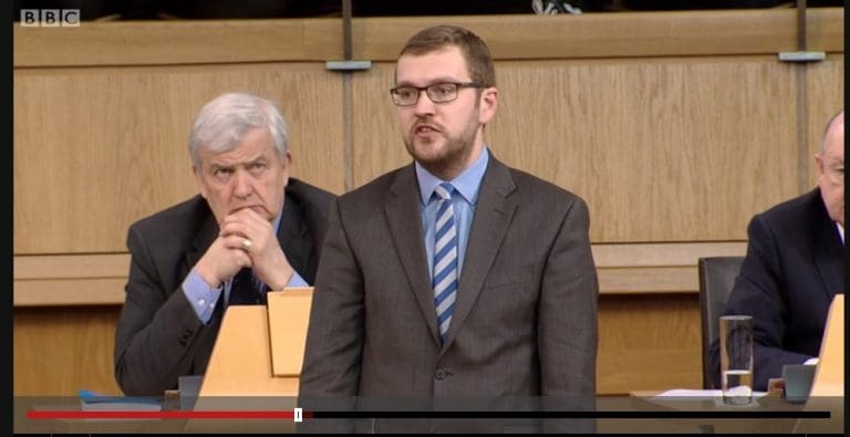 Oliver Mundell MSP Highlights A76 Issues at First Ministers Questions