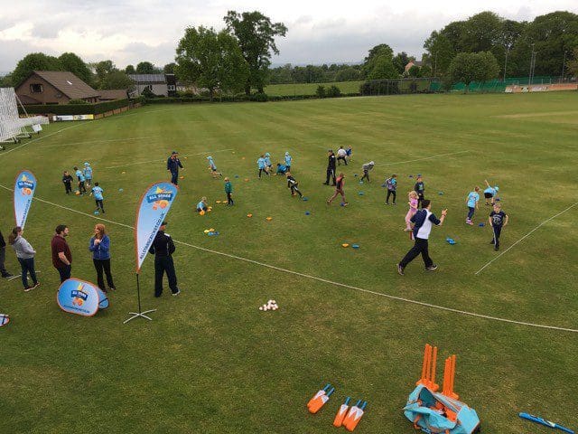 Over 25 youngster take part in All Stars Cricket – Dumfries
