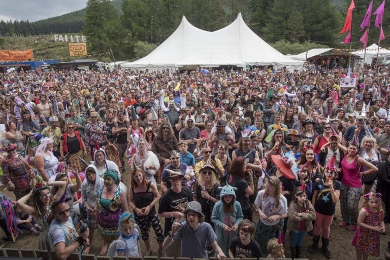 Unicorns Make History at Knockengorroch World Ceilidh Festival