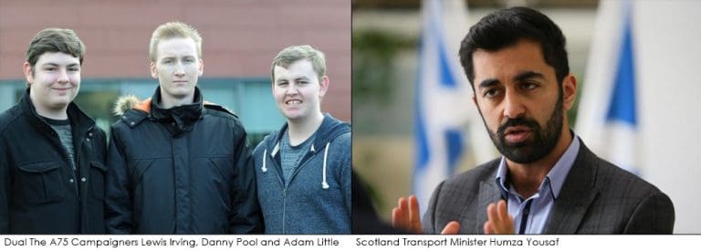 Transport Focus Must Now Be On The South West  Says Dual The A75