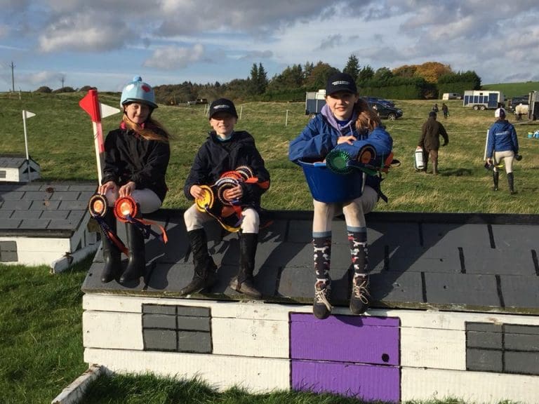 5th Place for Stewartry at Pony Club Scottish Tetrathlon Championships