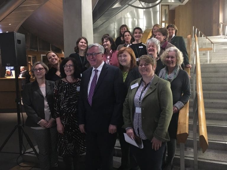 SCOTTISH PARLIAMENT CELEBRATES WOMEN